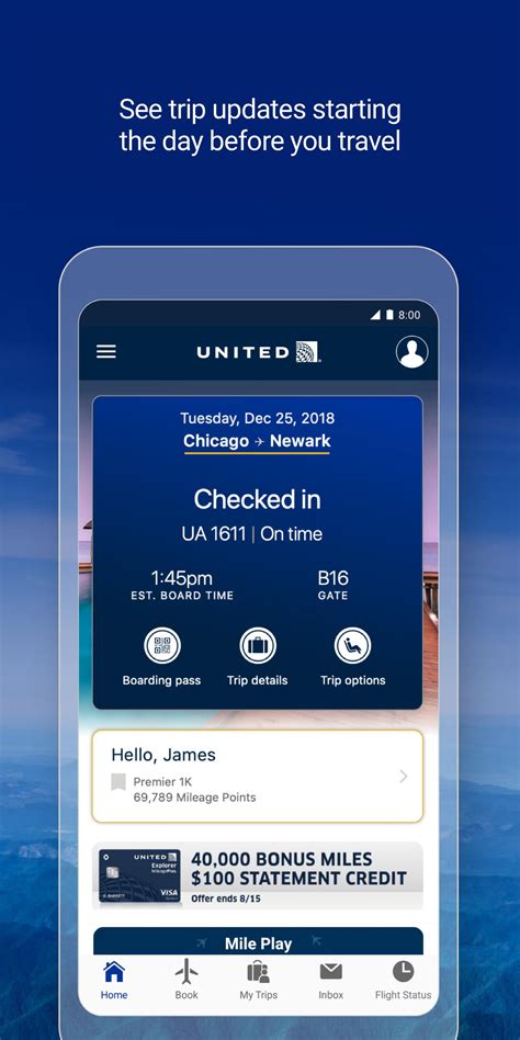 From planning, to booking, to day of travel, weve got you covered. . Download united airlines app